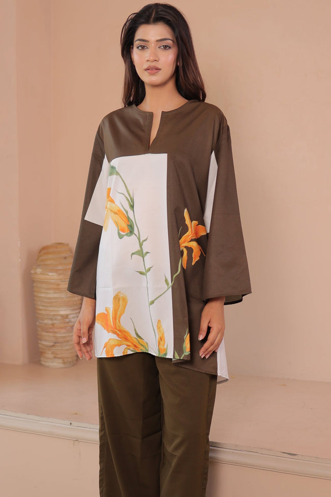 Classic Olive Printed Set Hover Image