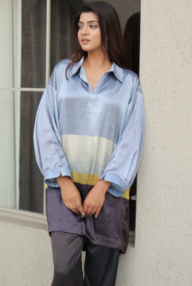 Skyline Grace color blocked Co-Ord Set Hover Image