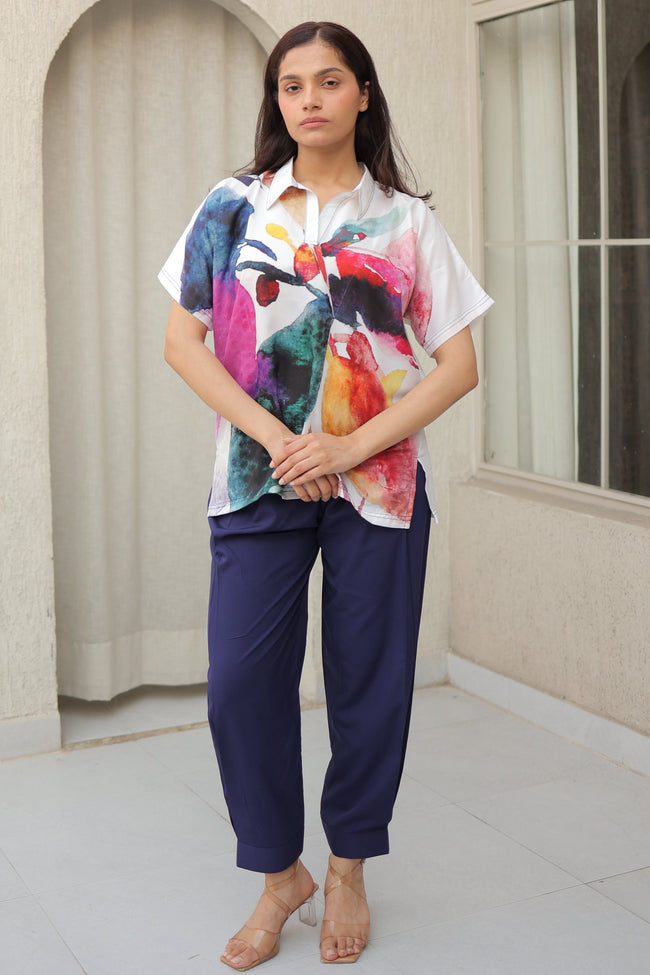 Berry Canvas Co-Ord set Main Image