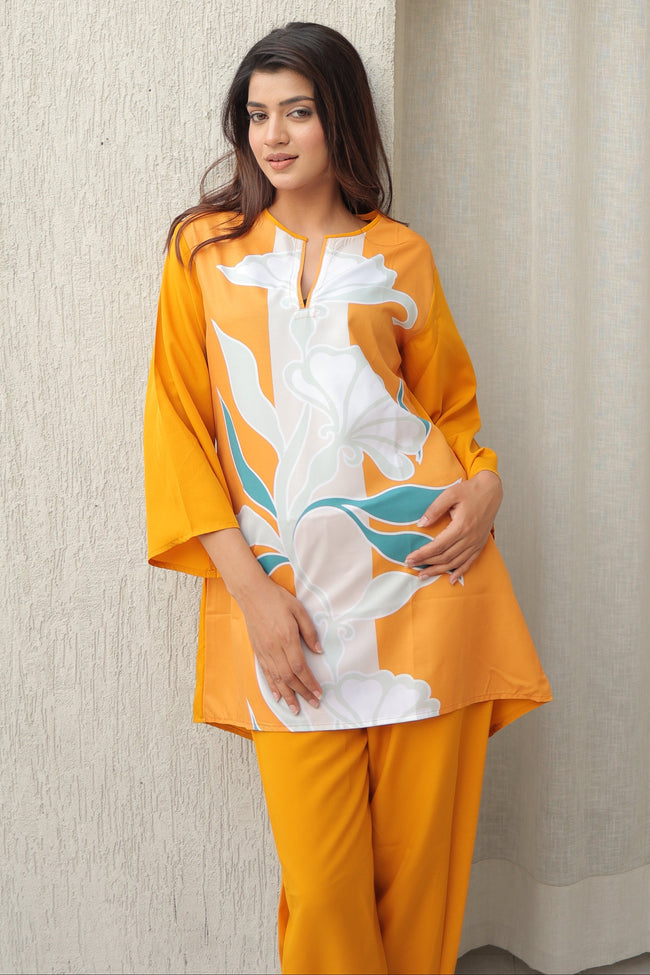 Yellow Whisper floral Co-Ord Set Hover Image