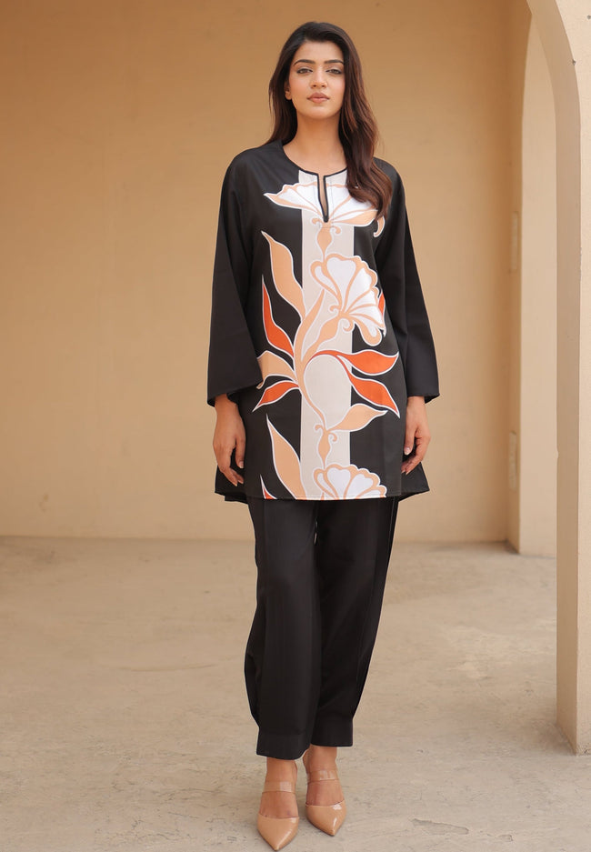 Midnight whisper floral Co-ord Set Main Image