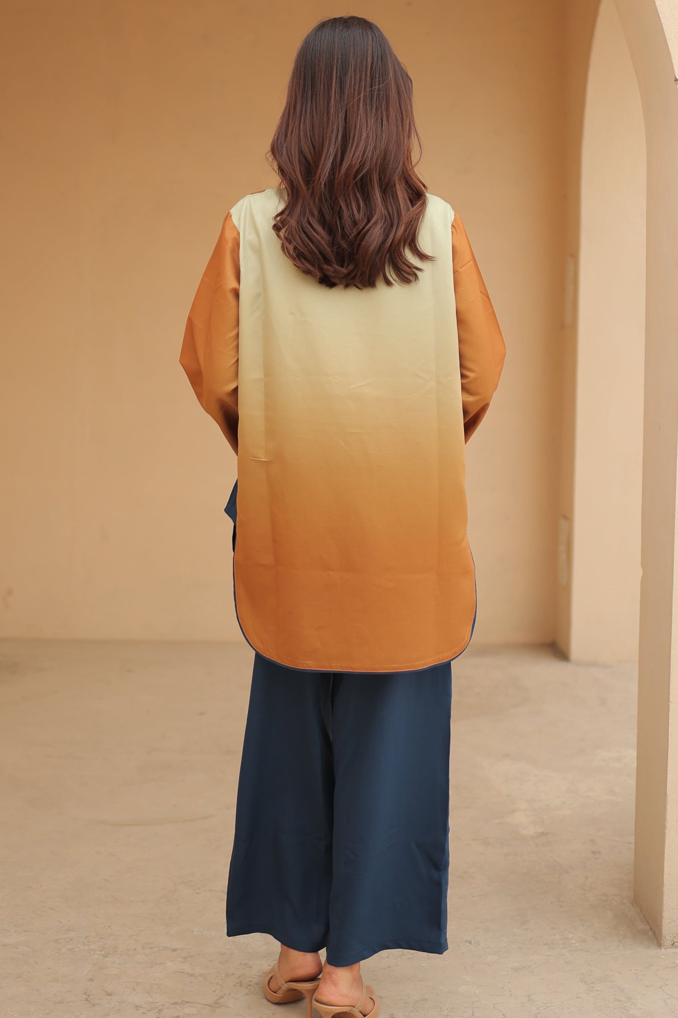 Golden Bloom Co-ord Set